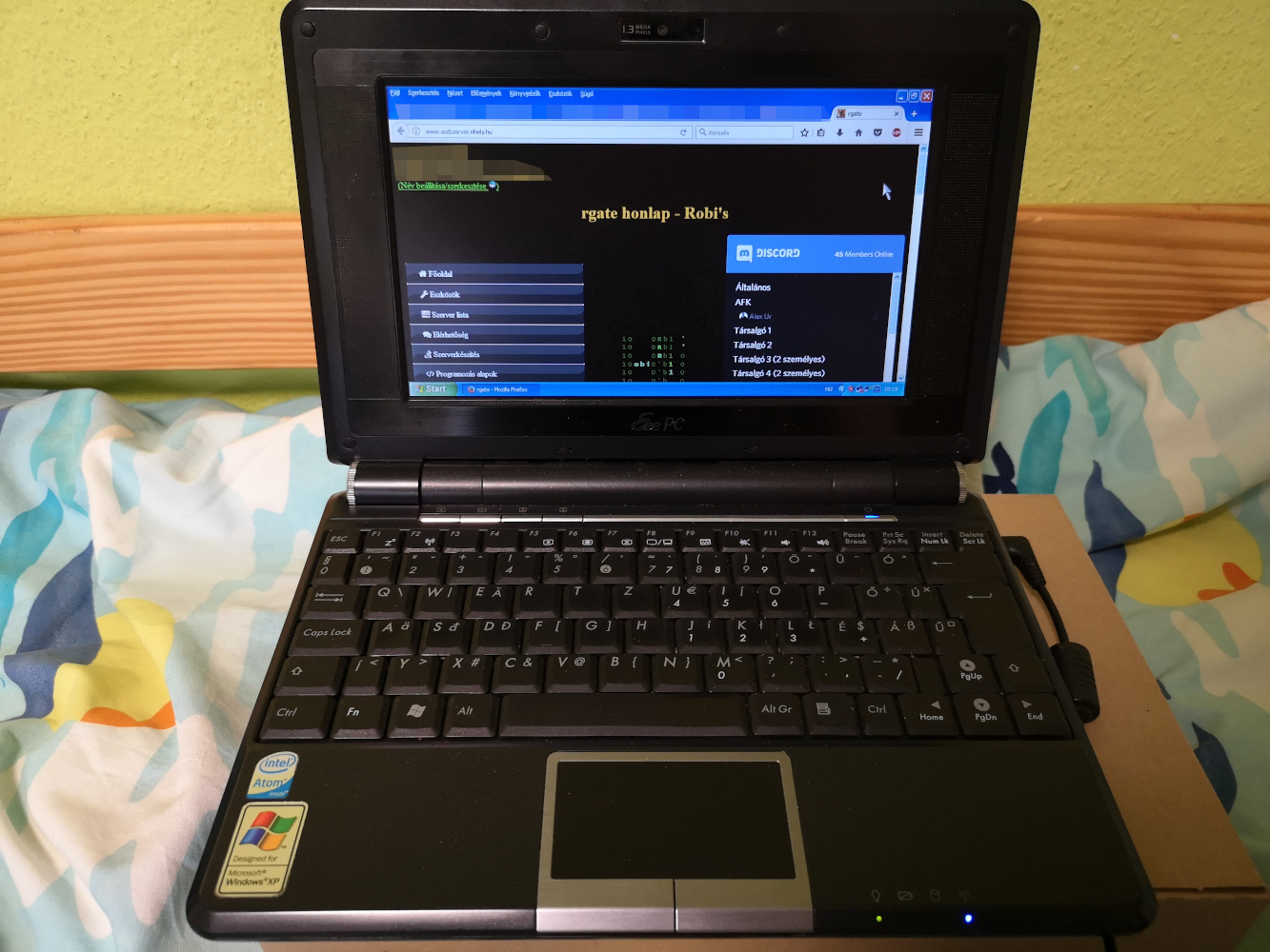 Eee PC laptop